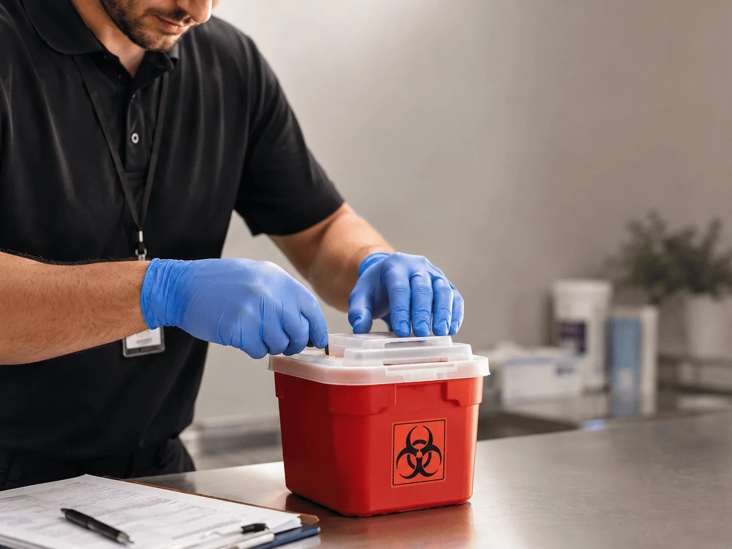 Why choose Sharps Waste Disposal in Burnettsville, IN